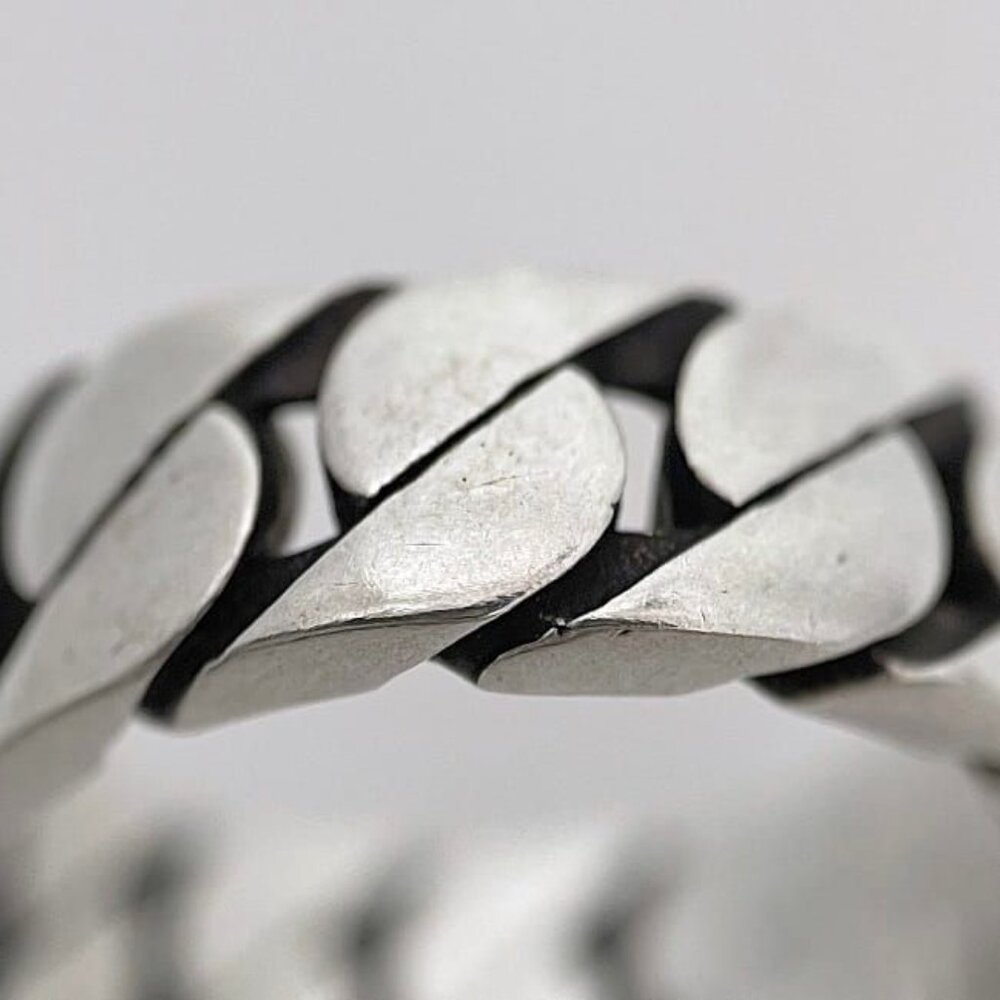 Gucci Ring Silver Purple Interlocking - image 6